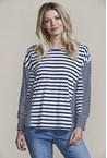AXIS TOP - ink stripe